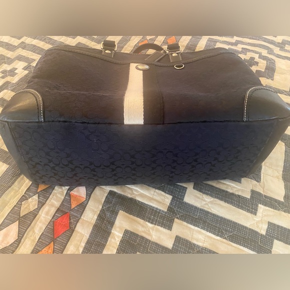 Coach Baby Bag, Black Monogram